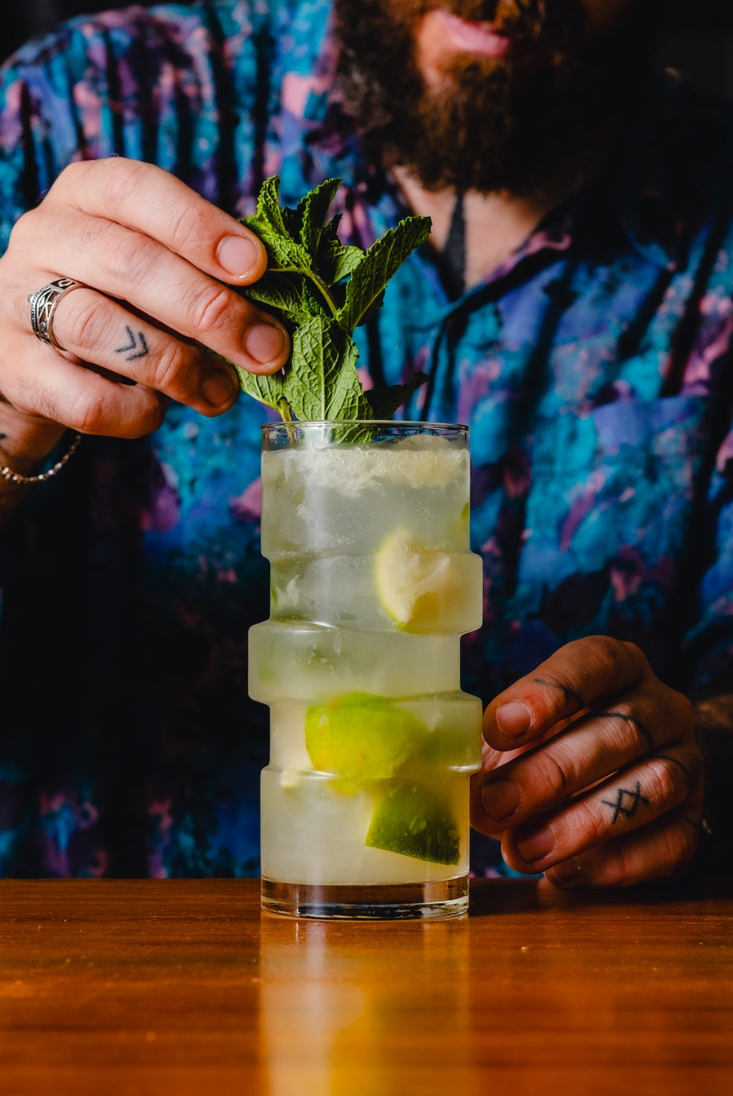 Glitch Highball Glasses Set