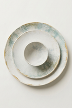 Playa Blue Ceramic Dinner Set