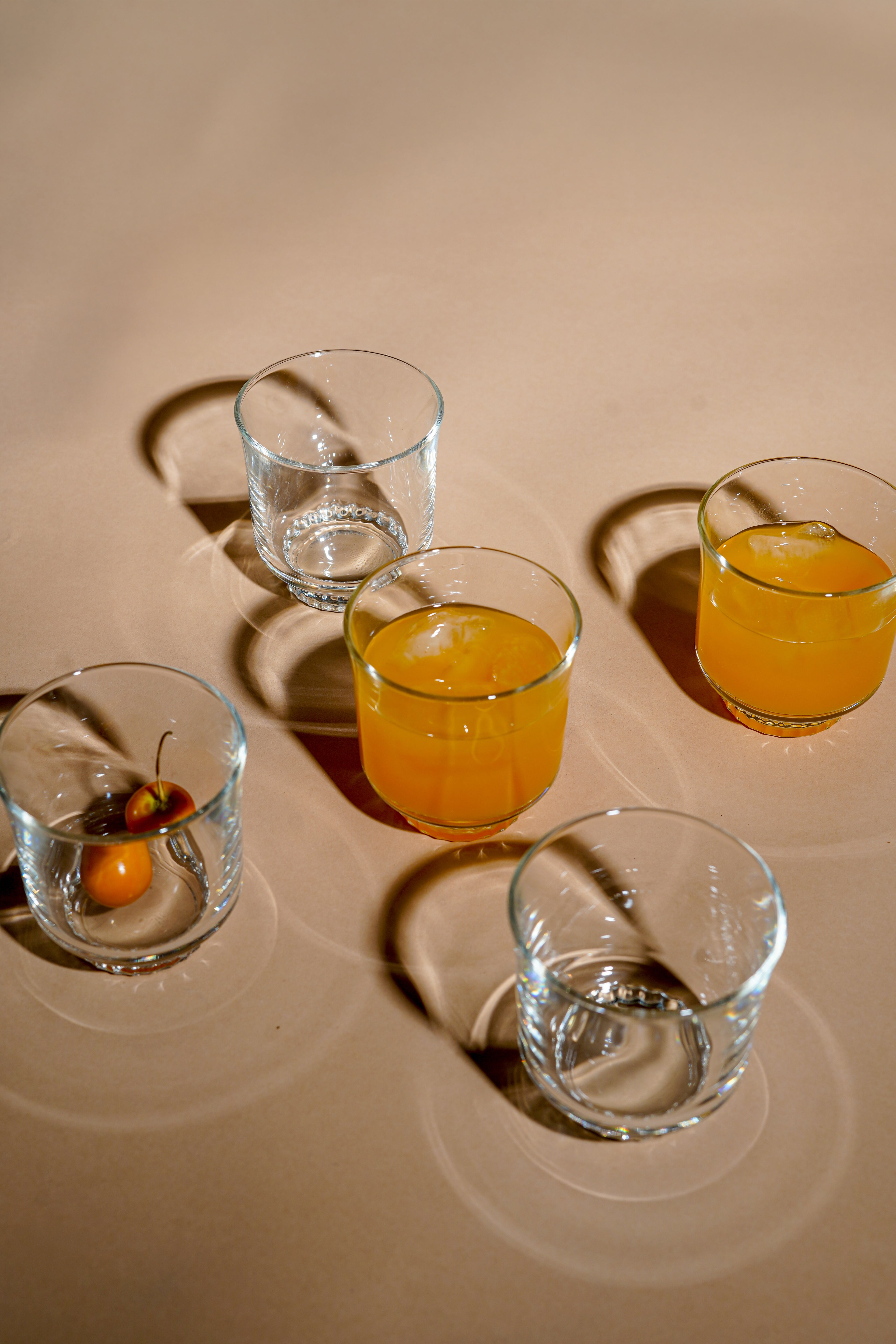 N.Y.C. Tumblers, Clear Glass