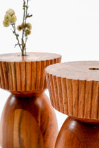 Virah Wood Vase