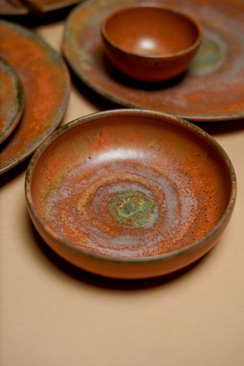 Ceramic Deep Plate, Stoneware