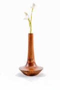 Tvara Tall Wooden Vase