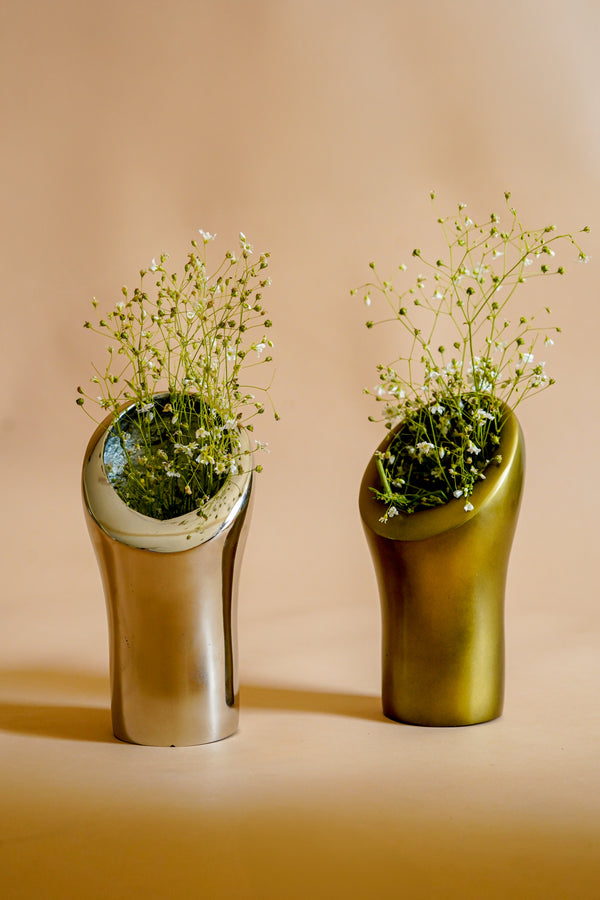 Korak Metal Vase
