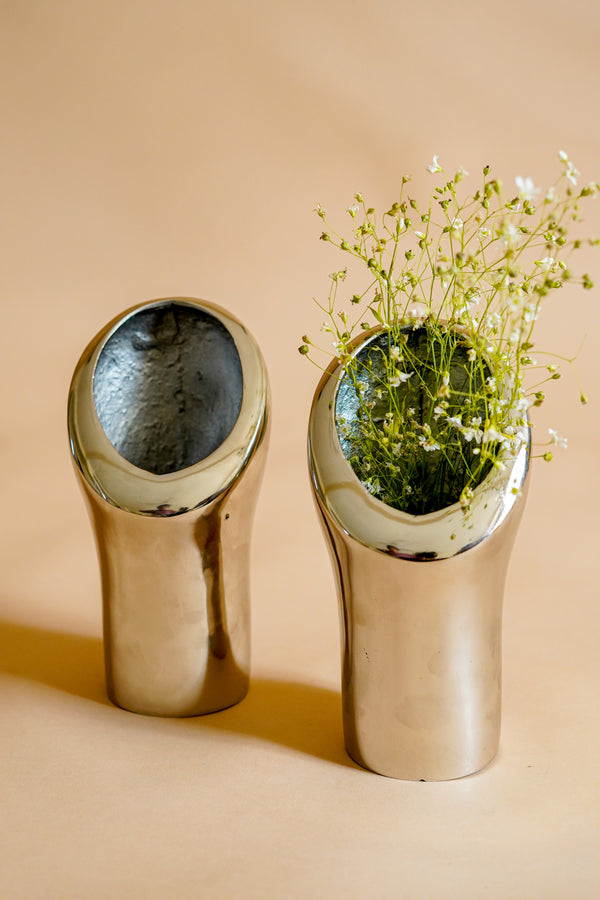 Korak Metal Vase