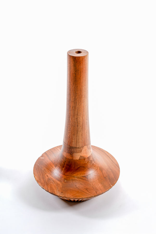 Tvara Tall Wooden Vase