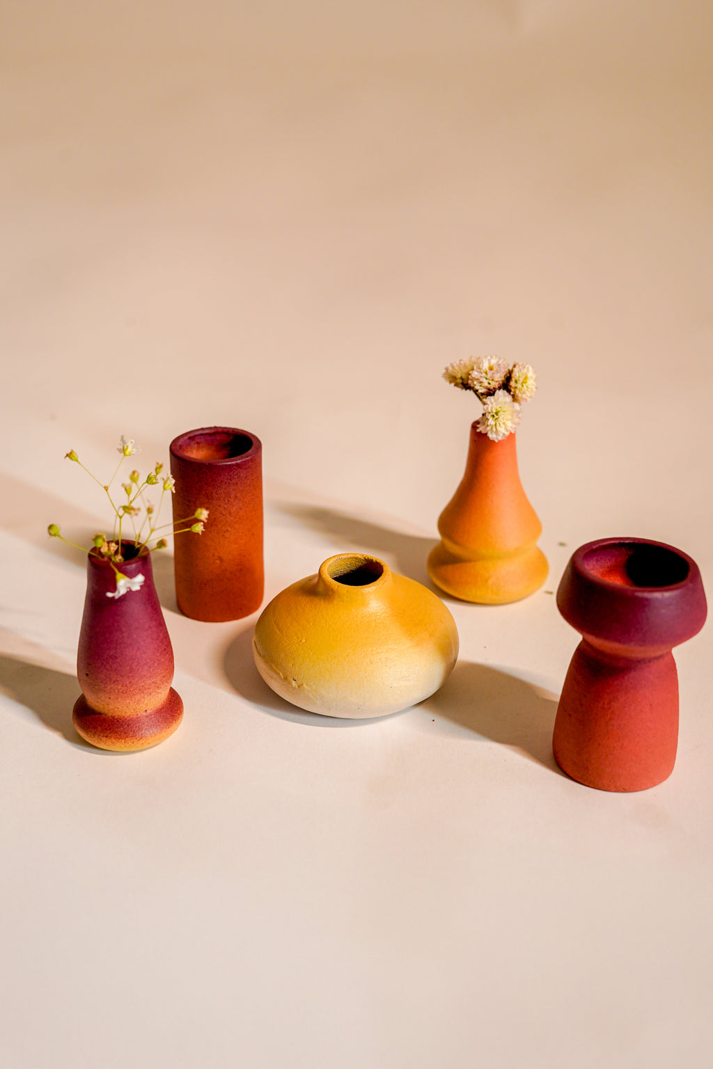 Mini Vases, Set of 5