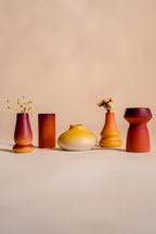 Sunset Mini Vases, Set of 5