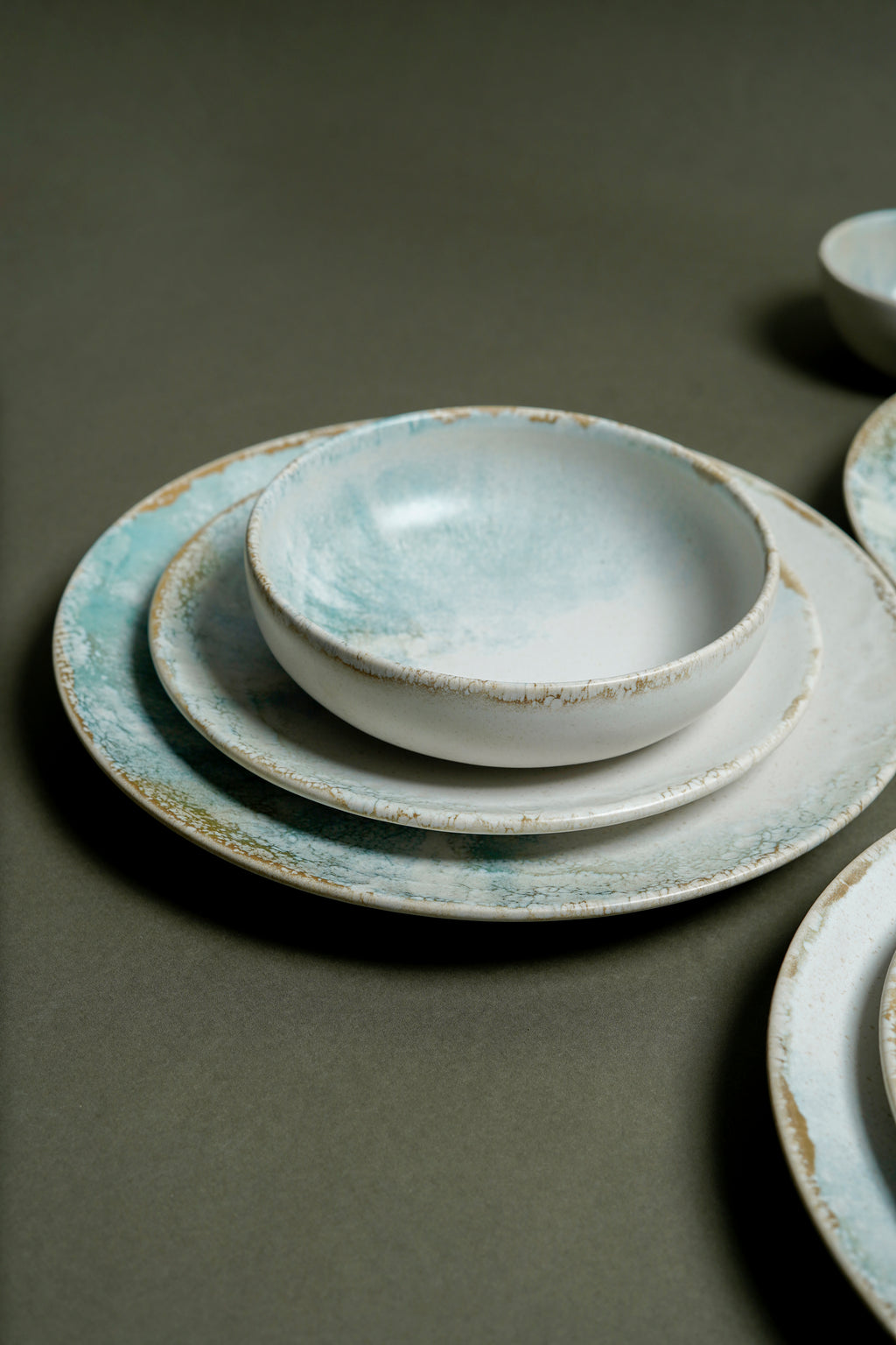 Ceramic Deep Plate, Stoneware