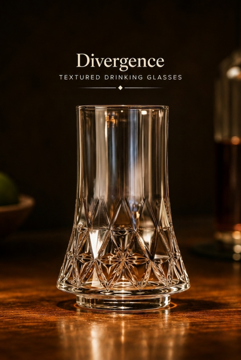 Divergence Textured Drinking Glasses