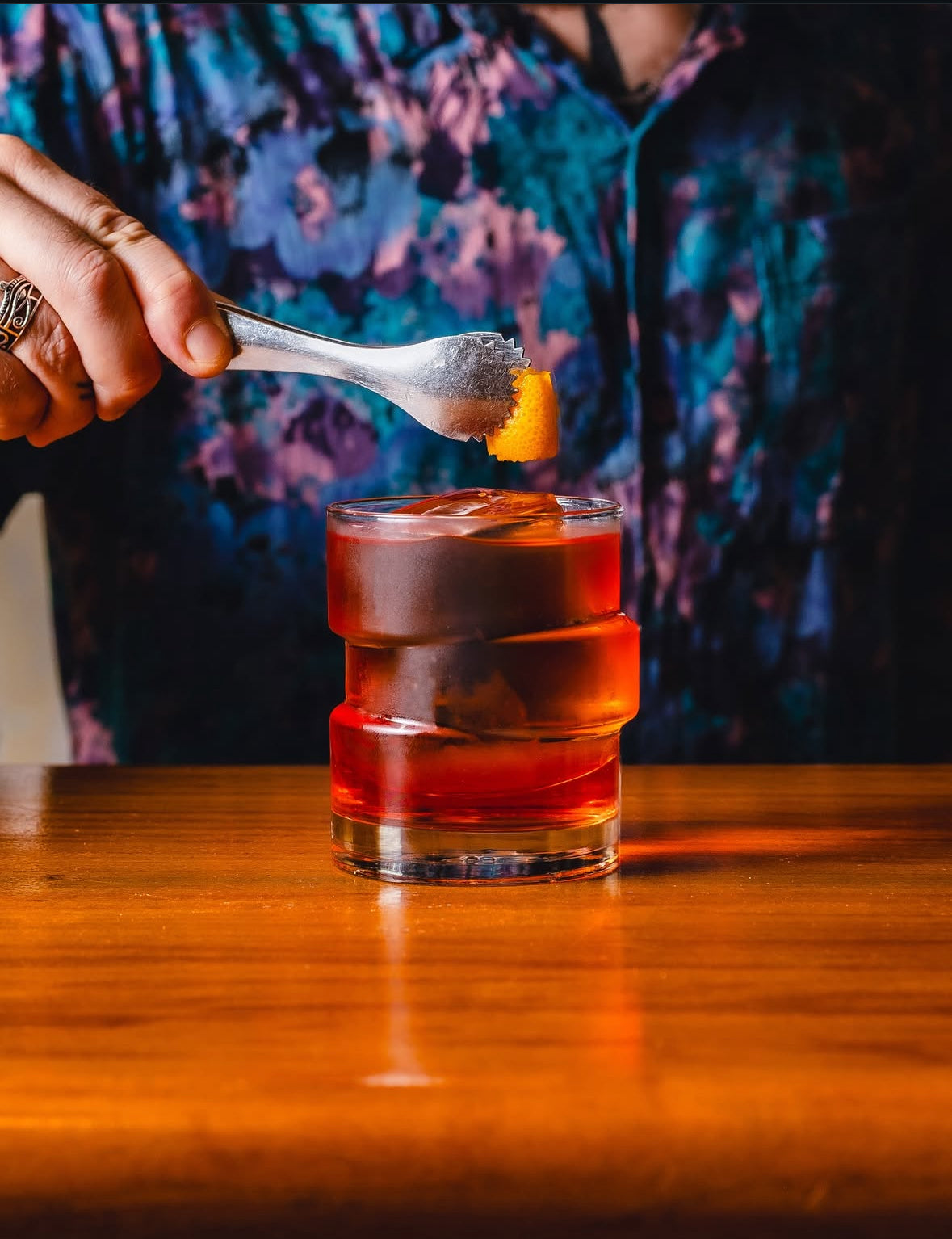Glitch Whiskey Glass tumblers