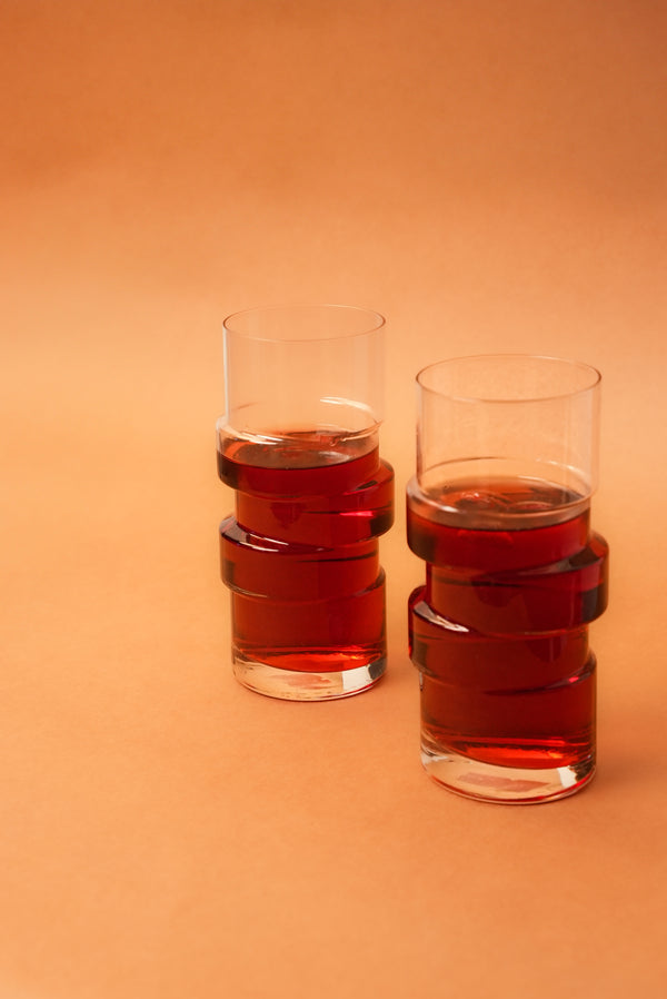 Glitch Highball Glass