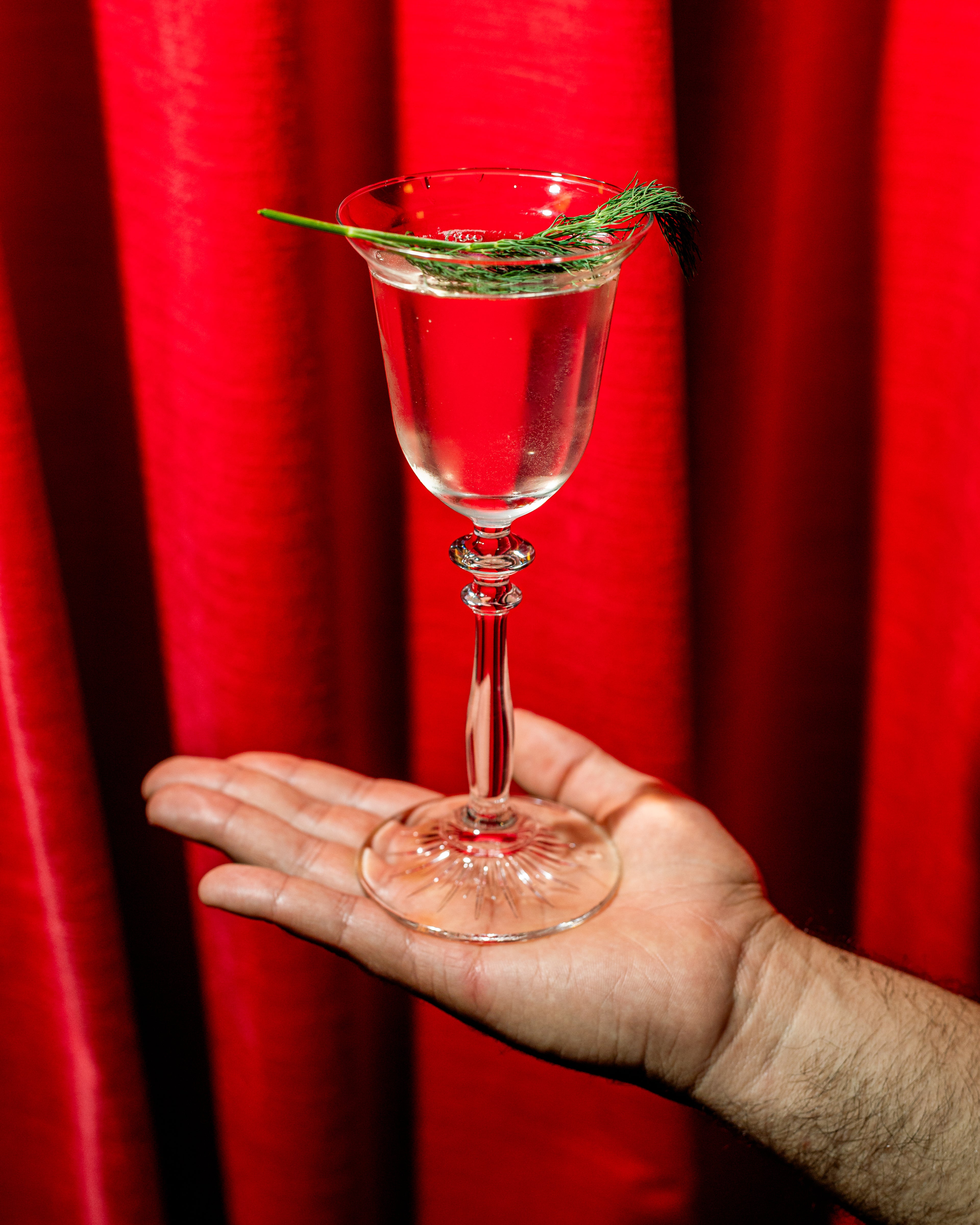 1924 Vintage Cocktail Glass