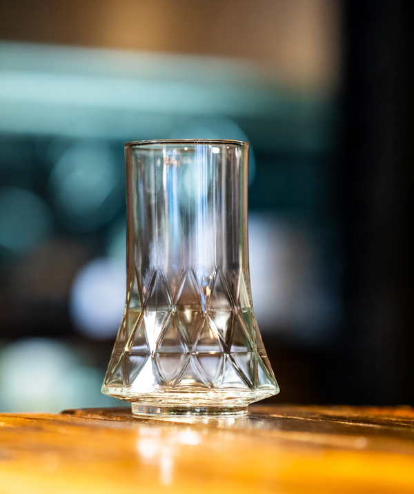 Divergence Textured Drinking Glass