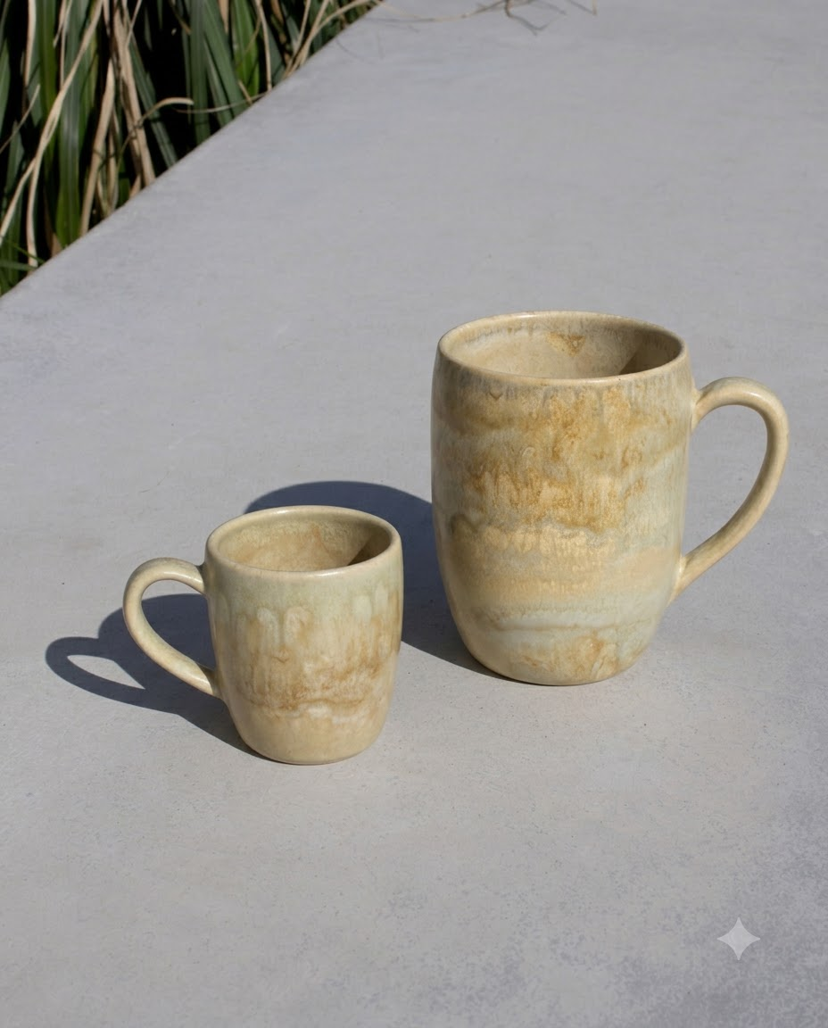 Moss Coffee Ritual Duo (Mug + Espresso cup)