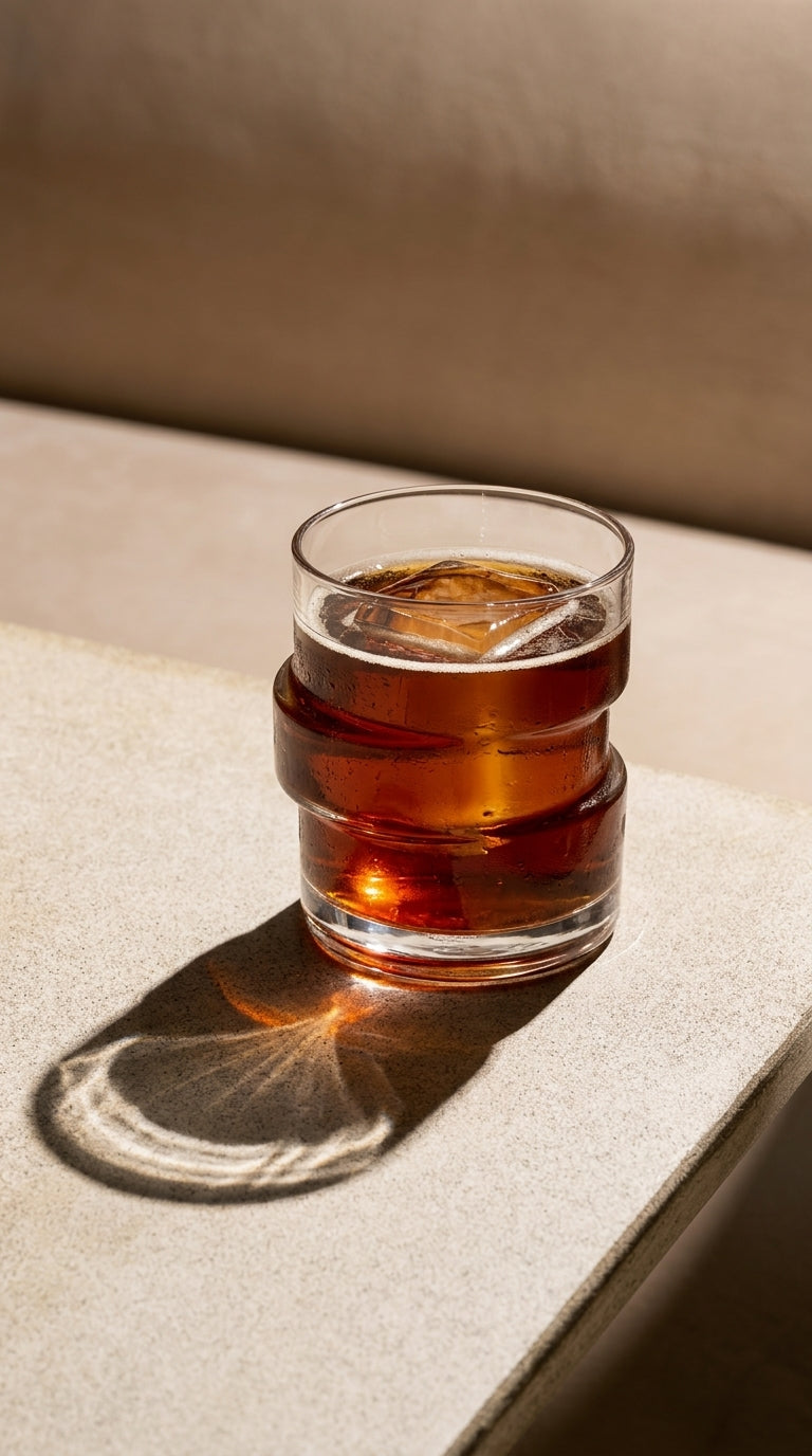 Glitch Whiskey Glass tumblers