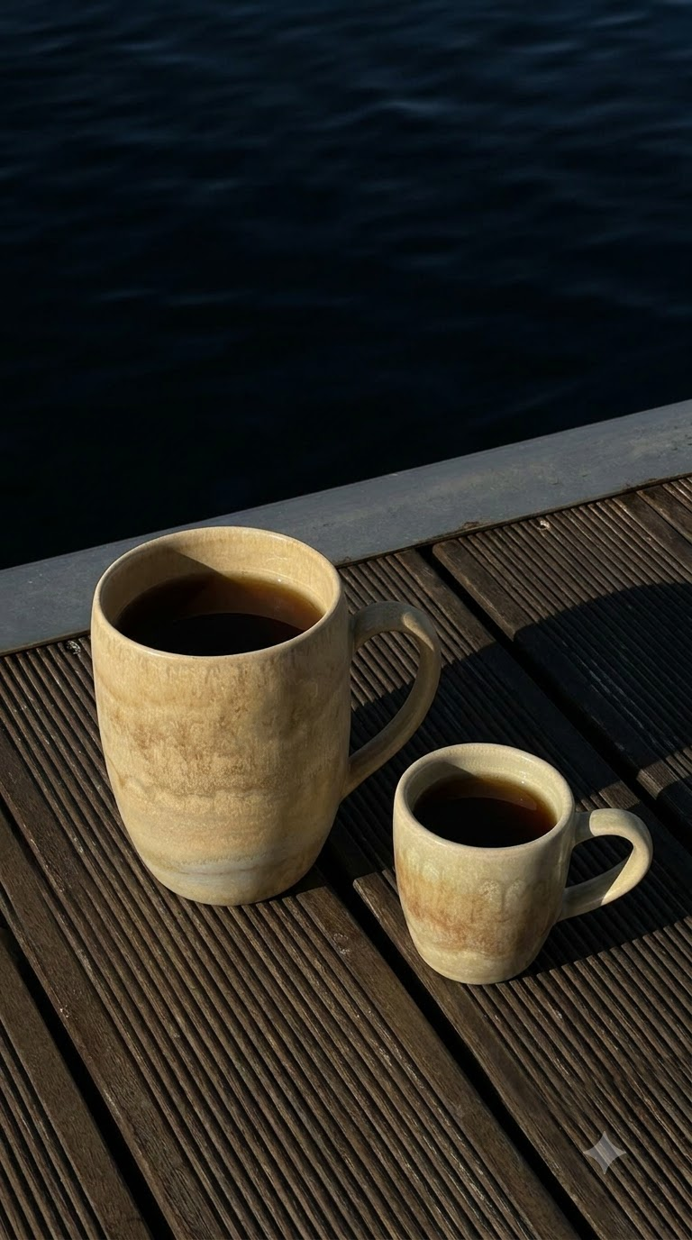 Moss Coffee Ritual Duo (Mug + Espresso cup)